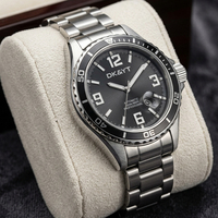 Montres automatiques personnalisées de luxe, montre mécanique classique pour homme, montre de plongée professionnelle automatique pour mouvement Citizen