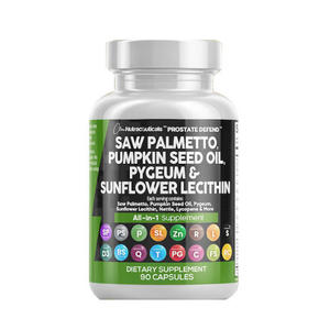 Capsules Bloqueurs de <span class=keywords><strong>DHT</strong></span>, Capsules de Palmier Nain, Huile de Graine de Citrouille, Pygeum, Lécithine de Tournesol, Suppléments pour la Prostate pour Hommes - Product Image 4