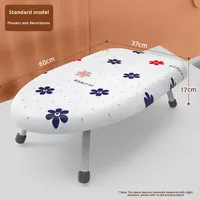 Petite planche à repasser moderne en plastique Tapis à repasser pliable domestique avec support Mini support à repasser et table multifonction