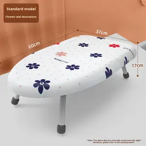 Petite planche à repasser moderne en plastique Tapis à repasser pliable domestique avec support Mini support à repasser et table <span class=keywords><strong>multifonction</strong></span> - Product Image 6
