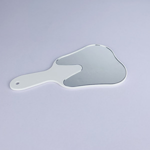 Dental clinic dental <b>mirror</b>, flat handheld <b>makeup</b> <b>mirror</b>, beauty salon dressing <b>mirror</b>. - Product Image 3