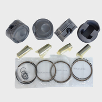 Kit de pistons forgés sur mesure 4032 pour Mustang 2.3L EcoBoost 2015-2023, alésage 87,5 mm, compression 9,5:1, haute puissance, avec segments