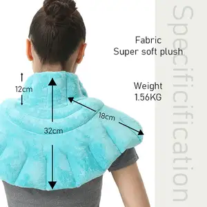 Microwave Heating Pad For Neck And Shoulders Weighted Neck Warmer For Cramps And Pain Relief Hot And Cold Packs