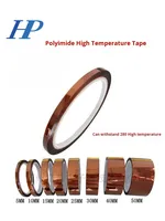 Polyimide Pi Brown Ruban résistant aux hautes températures 280 ℃ Smt Circuit Board Four de refusion avec largeur de batterie personnalisable