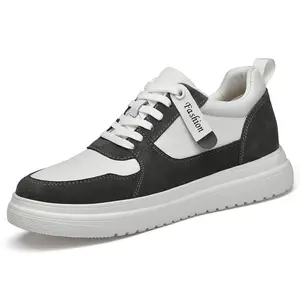 Men's Invisible Height Increasing Elevator Shoes Super Lightweight Sporty Sneakers 6 8 10cm Inches Talle