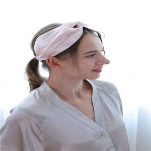 Diadema de Seda 100% Natural de Morera, 19 Momme, Lujosa, de Alta Gama, Orgánica, Navideña, con Certificación ISO y Sedex, para Mujer - Product Image 3