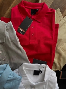 Polo Casual Versátil de Manga Corta para <span class=keywords><strong>Hombre</strong></span> y Mujer, Cuello Redondo, Transpirable e Impermeable, de Poliéster y Algodón para UE y EE. UU. - Product Image 4
