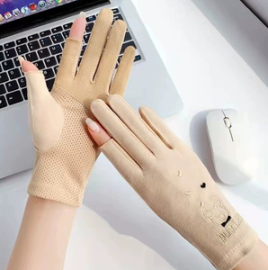 Guantes <span class=keywords><strong>de</strong></span> Conducción <span class=keywords><strong>de</strong></span> Algodón para Mujer, Medios Dedos, con Pantalla Táctil, Protección Solar, para Verano, Libros <span class=keywords><strong>de</strong></span> Psicología Clínica, Aplicables al Aire Libre - Product Image 1