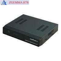 UHD tv box DVB S2 décodeur tv double dvb s2x/s2 + dvb t2/dvb c zgemma h7s avec ci plus