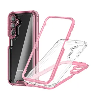 Capa para celular Samsung A35 A55 A15 A25 5G 360 Capa para acessórios de telefone