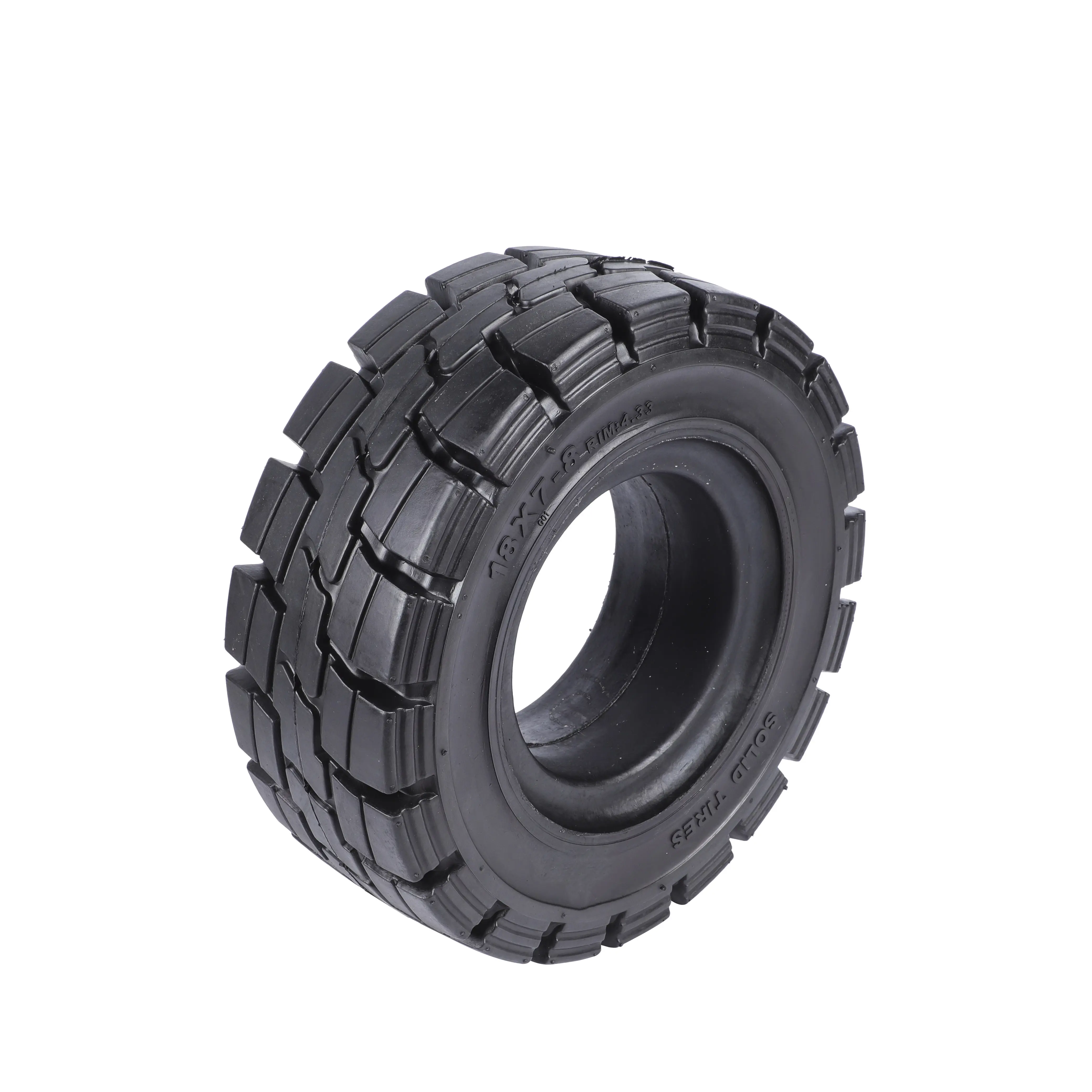 उच्च गुणवत्ता वाले टायर ब्रांड फोर्कलिफ्ट स्पेयर पार्ट्स G18.7-8 सॉलिड टायर