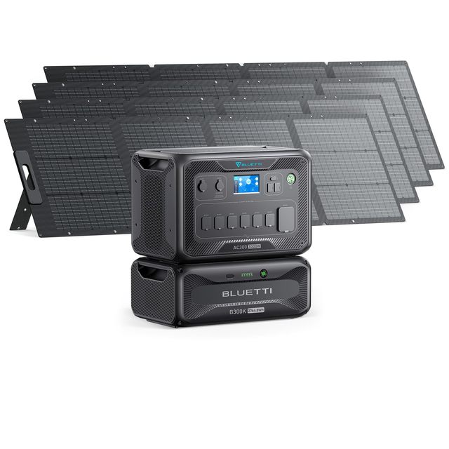 BLUETTTIs B300K Portable Power Station 2764.8Wh Solar Generator with AC300 Inverter 6000W Outdoor Use Limited Stock Available f