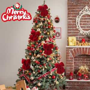 Home Wreath Decor Burgundy Christmas <b>Bows</b> <b>Large</b> Red Velvet Christmas <b>Bows</b> Decor Red Velvet Ribbon <b>Bow</b> for Christmas - Product Image 4