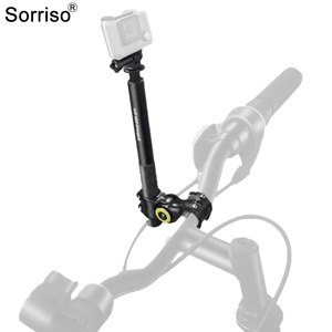 Sorriso xe máy xe đạp tay lái lịch thi đấu mở rộng cực cho GoPro insta360 hành động máy ảnh điện thoại di động cưỡi theo dõi chụp - Product Image 6