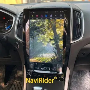 13.6 pollici Android in stile Tesla con schermo GPS per navigazione Carplay Autoradio per 2015 Ford Edge-lettore Video multimediale per auto Stereo 2019