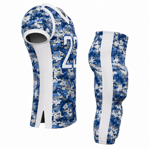 Vêtements de sport unisexes de qualité supérieure, personnalisables, à séchage rapide, 100 % polyester, écologiques, uniformes de football américain, vente chaude - Product Image 3