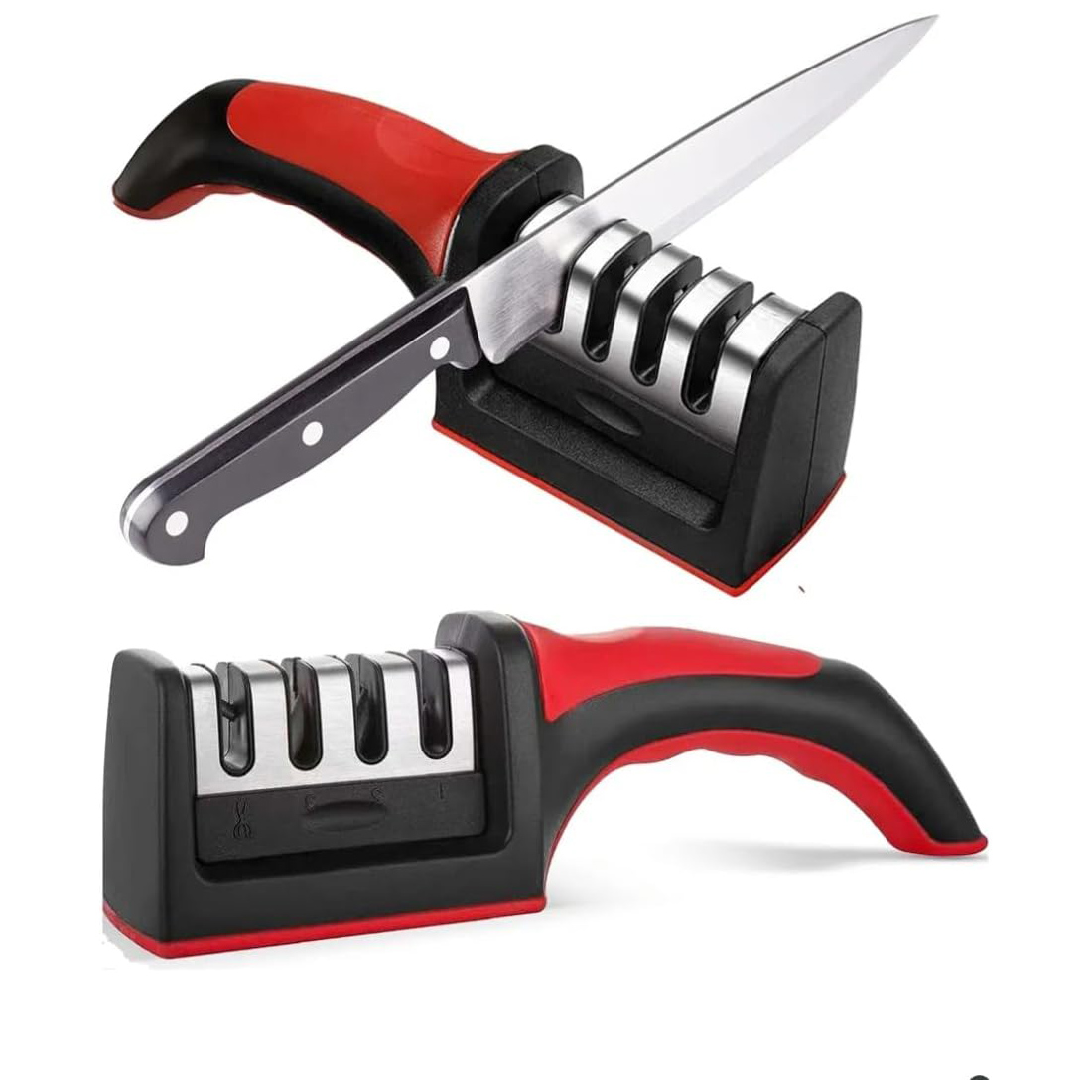 Red with a colorful box packaging