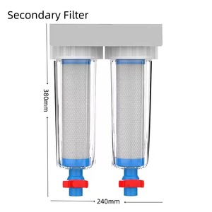 Sistema purificador de filtro de agua al por mayor de fábrica Filtro frontal resistente al cloro de carbón activado para beber bien en el hogar - Product Image 1