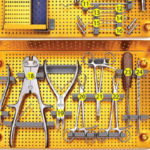 Juego de Instrumentos Quirúrgicos Ortopédicos Manuales Básicos para Placa de Bloqueo de Extremidades Inferiores, Duraderos para Cirugía Ósea y Microcirugía Ortopédica - Product Image 6