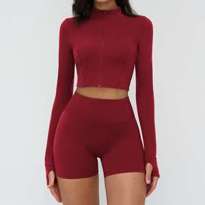 Veste ajustée utilitaire fine <span class=keywords><strong>pour</strong></span> <span class=keywords><strong>femme</strong></span>, vêtements d'hiver, logo personnalisé, ceinture, manteaux de basketball sculptés de haute qualité <span class=keywords><strong>pour</strong></span> femmes - Product Image 2