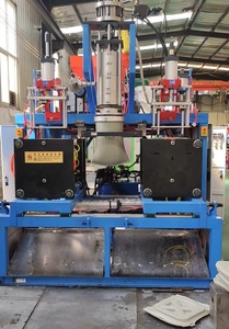 Machine de soufflage semi-automatique PE PP ABS pour la production de bidons, machines de soufflage par extrusion de plastique HDPE - Product Image 2