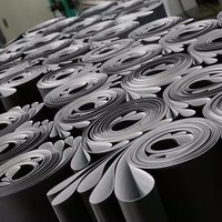 Fabricante de Bandas Transportadoras de PVC Negro para Cintas de Correr en Gimnasios y Equipos de Fitness