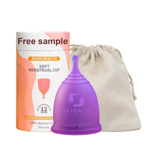 Offre Spéciale gobelets menstruels en silicone médical réutilisable écologique pour dames - Product Image 1