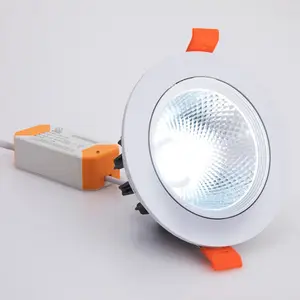 China Fabriek Ac 85-250V 3 Kleur Led Down Light Instelbaar Installeren Downlight Schuine Inbouw Verlichting Voor Kamer