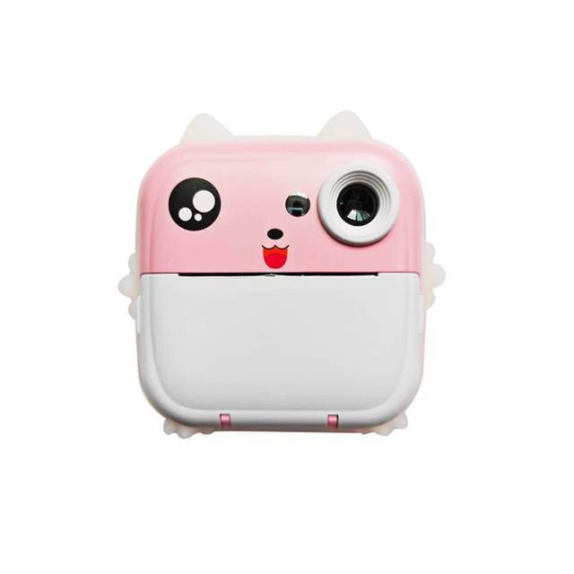 New Instant Print Inkless BT Children's Mini Printer Q5 Thermal Label Printing with Camera