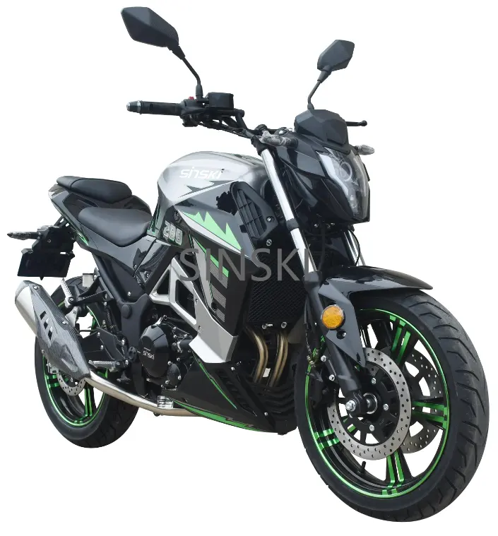 Wuxi Sinski OEM Wholesale Motorized Gasoline Power High Quality CKD SKD Gas 50CC 150 CC 500CC Motorcycle Moto Motos