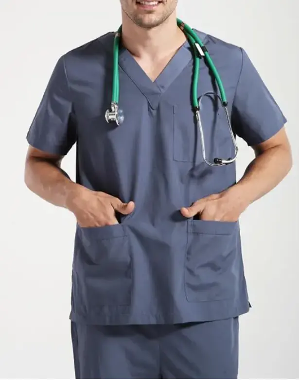 Ensemble d'infirmière extensible pour hommes, uniformes multicolores, nouveau Style, vente en gros,