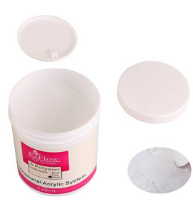 120ml /Jar Nail Art Acryl pulver Weiß/Klar/Rosa Carving Crystal Polymer 3D Tauch nagel Acryl pulver für Nagel verlängerung - Product Image 4