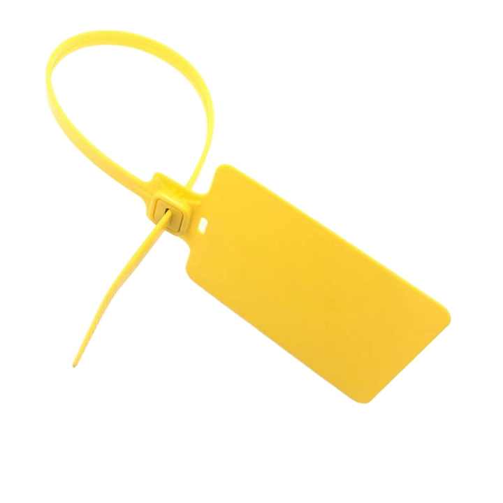Custom Plastic Zip Tie Sale Hang Tags Black - Firm & Durable