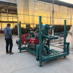 Plataforma de Perforación de Pozos de Agua Dolphin, Pequeña, Totalmente Automática, Impulsada por Diésel, 380v, con Motor, Profundidad Máxima de 150m, Fácil de Mover - Product Image 1