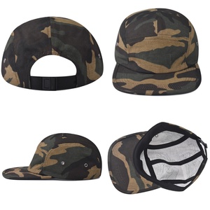Custom Logo Breathable Camouflage Camping <b>Caps</b> Unisex 5 Panel Street Hat <b>Camo</b> Baseball Snapback <b>Cap</b> for Outdoor Sports - Product Image 2