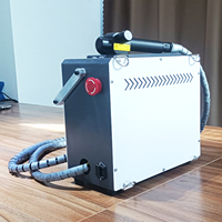 Removedor de Óxido Láser Económico, Máquina de Limpieza Láser de Pulso de 50w, Limpiador Láser de Pulso de 100w Tipo Mochila