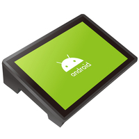 Tablette de point de vente android pos de 10.1 pouces caisse enregistreuse tout en terminal pos pour projet