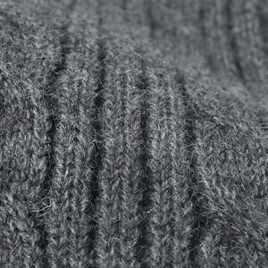 Bonnet d'hiver en laine tricoté double couche, chaud et épais, neutre, pour l'extérieur - Product Image 2