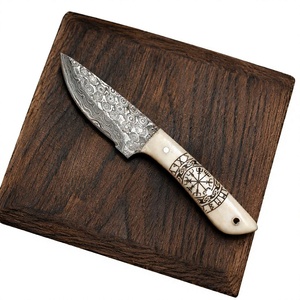 New Custom Industrial Grade Stainless Steel Fixed Hunting <b>Knife</b> <b>Bone</b> <b>Handle</b> <b>Knives</b> for Sale in Affordable price - Product Image 5