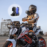 Support de fixation pour menton de casque de moto pour GoPro Hero Series pour caméra sportive DJI Osmo Action