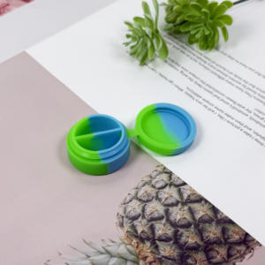 Haute qualité résistant à la chaleur Durable 3ml 5ml 7ml couleurs Silicone concentré conteneur Silicone huile pots de stockage - Product Image 2