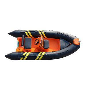 <span class=keywords><strong>Bateau</strong></span> de ski nautique pliable et stable en fibre de verre Qingdao Haohai Sailing avec logo personnalisé, RIB430A, 5 places - Product Image 3