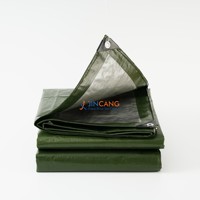 Bâche de protection imperméable et renforcée anti-poussière en PE 4x5m pour équipement extérieur