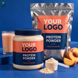 Fabricante de Mezcla de Proteína Halal en Polvo de Marca Privada con Fórmula Personalizada y Etiquetas de Marca de un Proveedor con Certificación GMP - Product Image 1