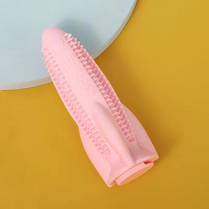 Jouet à mâcher interactif de luxe en silicone pour chien, brosse à dents, jouet de nettoyage des dents pour animaux de compagnie, durable, anti-fuite, pour aliments, vente en gros - Product Image 4