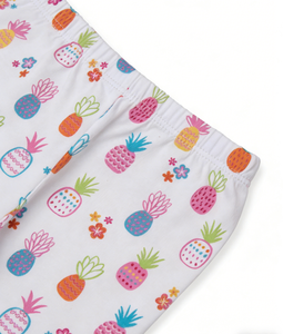 Ensemble de pyjama court extensible pour enfants 2026 Kissy Love Pineapple Paradise - Product Image 3