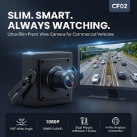 Caméra Mini AHD 1080P de Haute Qualité avec Vision Nocturne 9-36V Garantie 1 An pour Surveillance Taxi/Camion/Bus