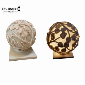 Luminaire décoratif en pierre artificielle pour château <span class=keywords><strong>irlandais</strong></span>, cour et jardin – Sculpture paysagère en pierre préfabriquée - Product Image 6