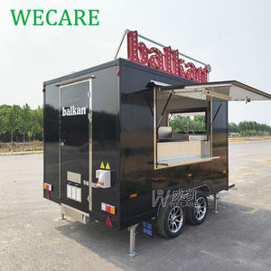 Wecare Small Street Food Truck <span class=keywords><strong>Pizza</strong></span> Catering auto da cucina Mobile Mini Food roulotte - Product Image 4