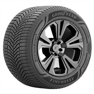 ยาง <span class=keywords><strong>Goodyear</strong></span> <span class=keywords><strong>Assurance</strong></span> WeatherReady 2 สำหรับทุกฤดู แบบเรเดียลเสริมเหล็ก ขนาด 225/50R17 PCD 108 มม. ET 15 มม. ชุด 1 ใหม่ - Product Image 1